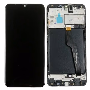 LCD screen Samsung  A105 A10 Dual SIM with touch screen and frame black original