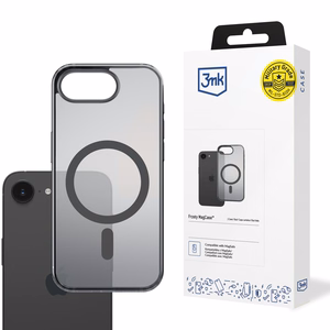 3mk Frosty MagCase Suojakuori iPhone 16E:lle - musta