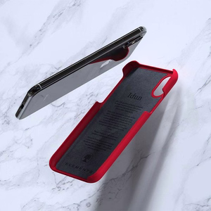 Nordic Elements Saeson Idun suojakuori laitteelle iPhone XS / X, punainen