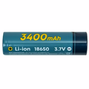 Akku 18650, 3.7V, 1C, 3400mAh
