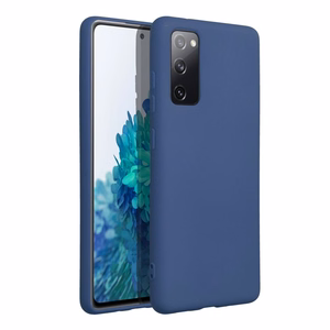 Silikoninen suojakuori puhelimelle SAMSUNG S20 FE / S20 FE 5G - sininen