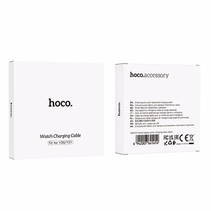 Charging cable for smartwatch Hoco 0,6 m Y26 / Y27 black