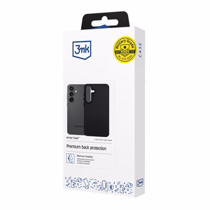 3mk Matt Case for Samsung Galaxy S25 FE - Matte Black