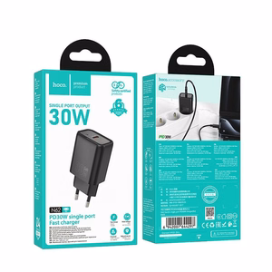 Laturi Hoco N62 (1xUSB-C 30W) musta