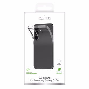 Puro Ultra-Slim 0.3 NUDE Protective Case for Samsung Galaxy S26 Plus - Transparent