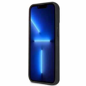 Karl Lagerfeld 3D kumi Choupette kotelo iPhone 13 Pro / iPhone 13 - musta