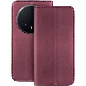 Smart Magnetic suojakuori Honor Magic 8 Pro burgundinpunainen