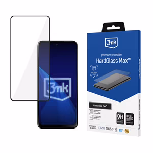 Vahvistettu koko näytön panssarilasi 3mk HardGlass Max musta Motorola Moto G55 5G:lle