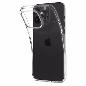Spigen Crystal Flex Suojakuori iPhone 15 Pro:lle - Kirkas
