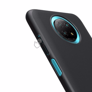 Nillkin Super Frosted Shield vahvistettu tapaus kansi Xiaomi Redmi Note 9T 5G musta