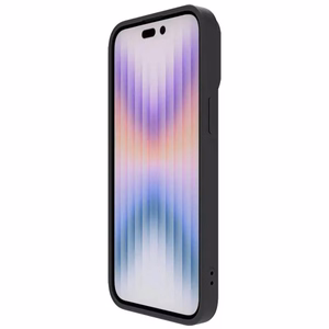 Nillkin CamShield Silky Silikonikotelo iPhone 15 Plus (musta)