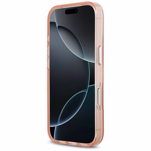 KARL LAGERFELD suojakuori iPhone 17 Pro MagSafe-yhteensopiva (KLHMP17LHGCHGKBP, IML Choupette Sketch Logo) pinkki