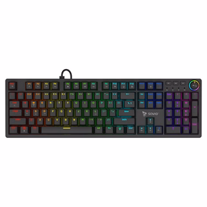 SAVIO STYX Mekaaninen Näppäimistö Outemu Brown, Hot Swap, RGB