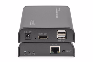 Digitus HDMI KVM Extender over IP, Set DS-55202