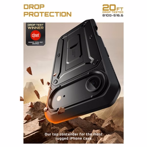 Supcase UB Pro Suojakuori iPhone 17 Air:lle - Musta