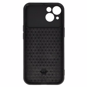 Slide Camera Armor Case for Iphone 15 Plus Black