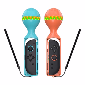 Nintendo Switch 23-in-1 perheen lisävarusepaketti 2 - oranssi ja sininen setti