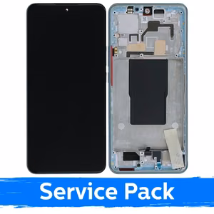 LCD Display Compatible With Xiaomi 12T (12T Pro) With Frame / Blue / (Service Pack)