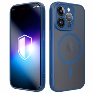 3mk Misty MagCase iPhone 14 Pro suojakuori - sininen