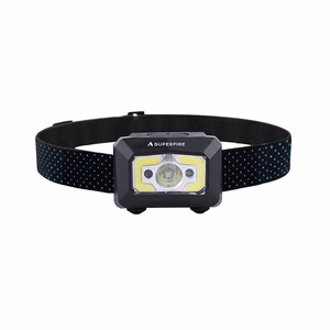 Superfire X30 otsavalaisin, 340 lm, USB, 5 tilaa, 130 m