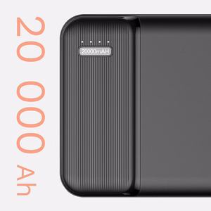 Kruger&Matz 20 000 mAh Li-pol -varavirtalähde QC- ja PD-toiminnoilla
