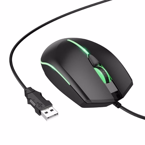 Langallinen pelihiiri Hoco USB A 2400 dpi GM37 musta