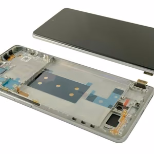 LCD-näyttö Xiaomi 11T Pro 5G kosketusnäytöllä kehyksellä Moonlight White/hopeinen alkuperäinen (service pack)