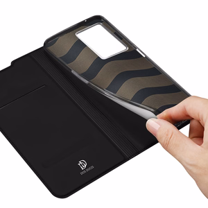 Dux Ducis Skin Pro Holsterin suojus läpällä Realme Narzo 50A musta