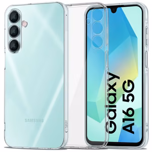Tech-Protect FlexAir+ Suojakuori Samsung Galaxy A16 4G / 5G -puhelimelle - läpinäkyvä