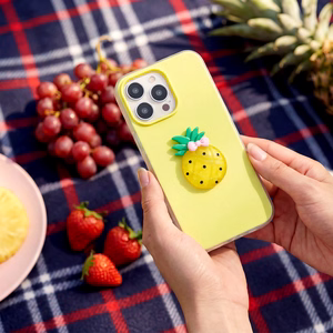Fruit 2in1 suojakuori iPhone 17 Pro 6,3" keltainen