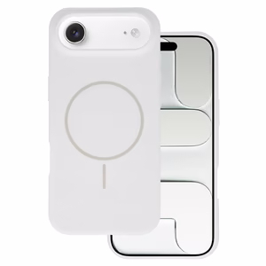 Magsafe Slim Silikoninen Suojakuori iPhone 17 Airille valkoinen