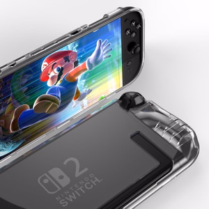 Tech-Protect FlexAir Suojakuori Nintendo Switch 2:lle - läpinäkyvä