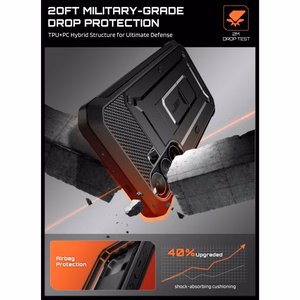 Supcase Unicorn Beetle Pro  Samsung Galaxy S26 FE kuori, musta