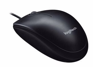 LOGI M90 corded optical Mouse grey
