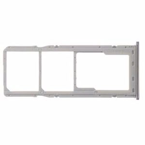 SIM card holder Samsung A705 A70 2019 Prism Crush White original (used Grade A)