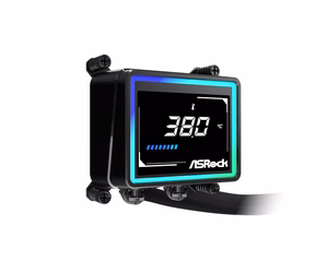 Asrock Challenger 360 Digital prosessorin nestejäähdytyspaketti 12 cm musta