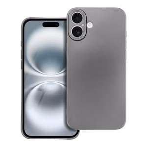 Metallinen Suojakuori iPhone 16 PLUS:lle harmaa