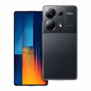 Suojakuori Xiaomi Poco M6 PRO:lle Kirkas Suojakuori 2 mm (kameransuojaus) läpinäkyvä