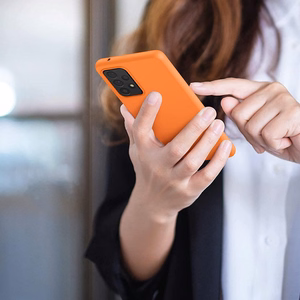 Silikonikotelo Pehmeä joustava kumisuojus Samsung Galaxy A22 4G musta