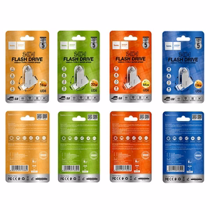 Pendrive 64GB USB 3.0 (USB A + USB C) Hoco UD8 nikkeli