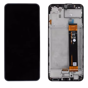 LCD screen Samsung A236 A23 5G with touch screen and frame original Black (service pack)
