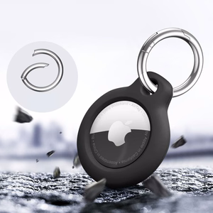 Tech-Protect Rough 2 kpl suojakuori Apple AirTag -laitteelle - musta