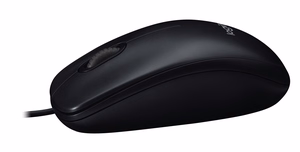 LOGI M90 corded optical Mouse grey