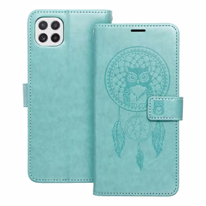 MEZZO Kirjasuojakuori Samsung A22 5G:lle dreamcatcher vihreä