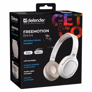 DEFENDER FREEMOTION B444 Bluetooth-kuulokkeet, beige