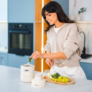 Momini KiddoChef 10-in-1-monitoimikone lastenruoan valmistukseen