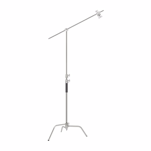 Ruostumattomasta teräksestä valmistettu C-jalusta puomivarrella NEEWER SC320 320 cm