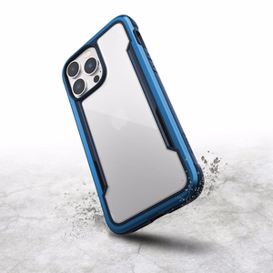 Raptic X-Doria Shield Case iPhone 14 Pro Max panssaroitu suojus sininen
