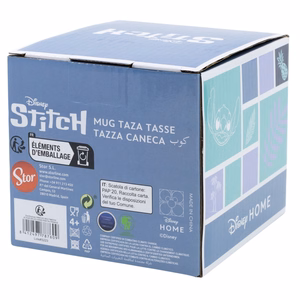 Disney Stitch Pineapple 3D -keramiikkamuki lahjapakkauksessa, 325 ml