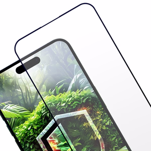 Tempered Glass 9H 3mk HardGlass Max for Apple iPhone 15 Plus/16 Plus